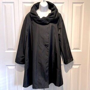 Novelti Black A Line Water Repellent Lined Jacket Size 14P